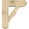 Ekena Millwork Funston Craftsman Rough Sawn Bracket w/ Offset Brace, Douglas Fir, 8"W x 24"D x 28"H BKT0806X24X28FST04RDF - alternate 4